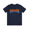 Asheville, North Carolina Shirt - Mountain Sunset Unisex Asheville T-Shirt