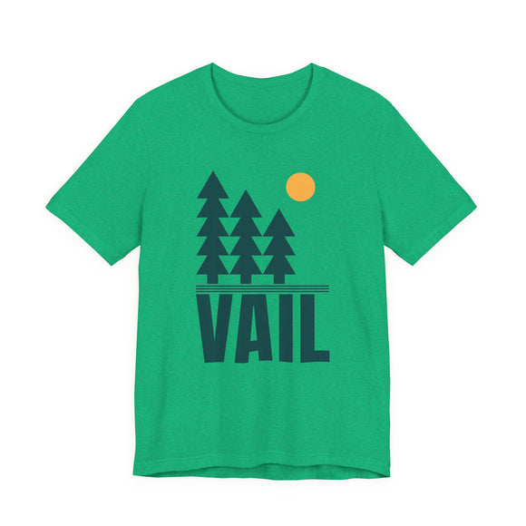 Vail, Colorado T Shirt - Trees Tee