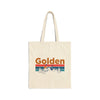 Golden, Colorado Tote Bag - Cotton Canvas Golden Bag
