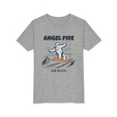 Angel Fire, New Mexico Yeti Snowboard Youth Tee - Kids Skiing Shirt-3