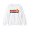 Minnesota Sweatshirt Retro Sun Unisex - Vintage Minnesota Inspired Warm Pullover Jumper