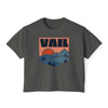 Women's Vail, Colorado Boxy Graphic Tee - Slightly Cropped