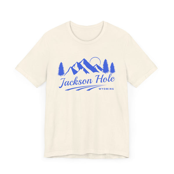 Jackson Hole, Wyoming T-Shirt - Retro Mountain Unisex Jackson Hole Shirt