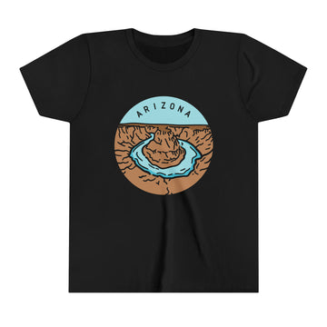 Arizona Youth T-Shirt - Unisex Kids Arizona Shirt - 0