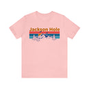 Jackson Hole, Wyoming Shirt - Mountain Sunset Unisex Jackson Hole T-Shirt-106
