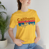 California T-Shirt - Mountain Sunset Unisex California Shirt