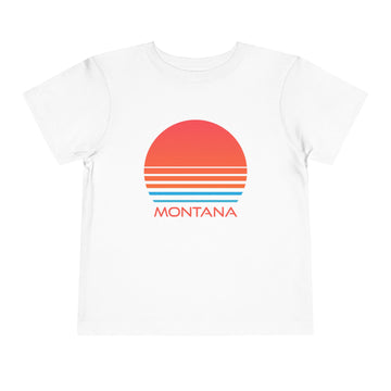 Montana Toddler T-Shirt - Retro 80s Unisex Toddler Montana Shirt - 0