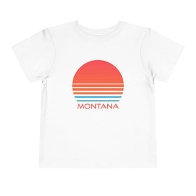 Montana Toddler T-Shirt - Retro 80s Unisex Toddler Montana Shirt