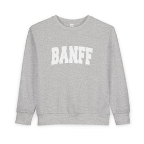 Banff, Canada Toddler Sweatshirt - Banff Toddler Crewneck Sweatshirt