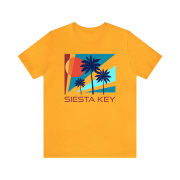 Siesta Key, Florida T-Shirt - Unisex Siesta Key Shirt - Palm Beach Scene