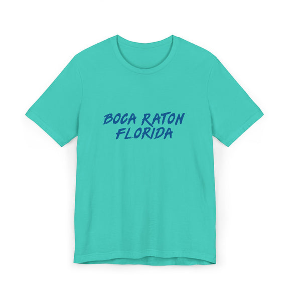 Boca Raton T-Shirt | 100% Cotton Retro Florida Tee