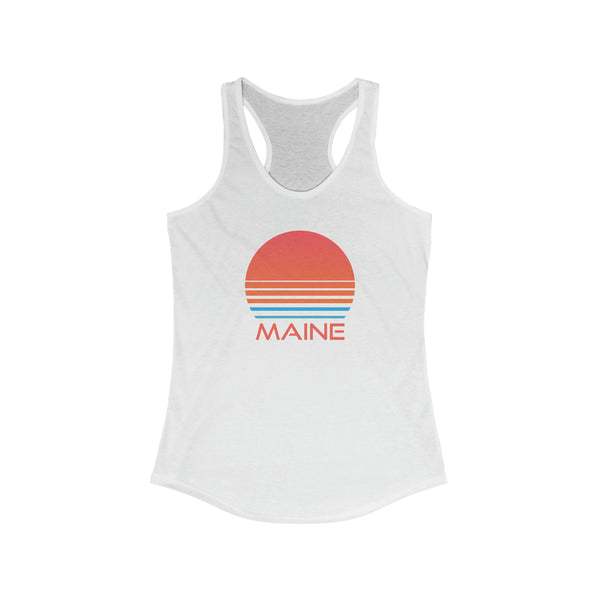 Maine Women's Racerback Tank Top