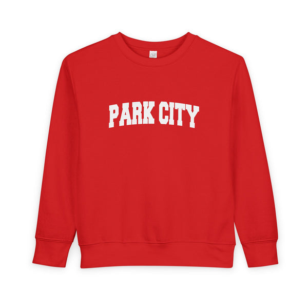 Park City, Utah Sweatshirt - Park City Toddler Crewneck Sweatshirt
