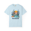 Vermont Graphic Tee, Comfort Colors Retro Unisex T shirt-5