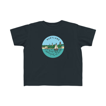 Maryland Toddler T-Shirt - Unisex Toddler Maryland Shirt - 0