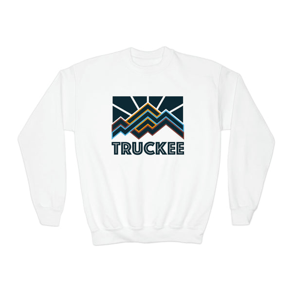Truckee, California Youth Sweatshirt - Unisex Kid's Truckee Crewneck Sweatshirt