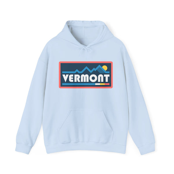 Vermont Hoodie - Sun Unisex Vermont Hoodie Graphic Sweatshirt