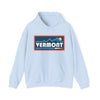 Vermont Hoodie - Sun Unisex Vermont Hoodie Graphic Sweatshirt
