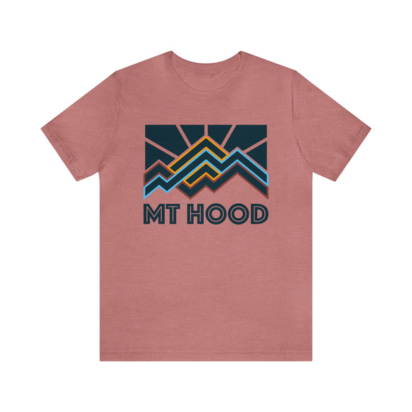 Mt Hood, Oregon T-Shirt - Retro Unisex Mt Hood Shirt