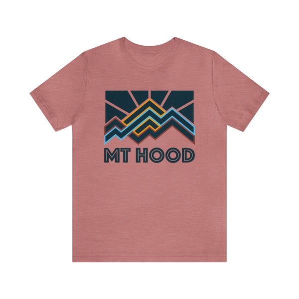 Mt Hood, Oregon T-Shirt - Retro Unisex Mt Hood Shirt