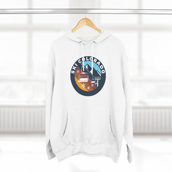 Premium Colorado Ski Lift Hoodie