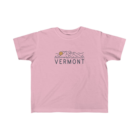 Vermont Toddler T-Shirt - Unisex Toddler Vermont Shirt