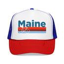 Maine Trucker Hat - Foam Maine Bike Cap-1