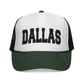 Buy dark-green Dallas, Texas Collegiate Style Trucker Hat