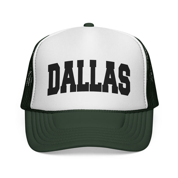 Dallas, Texas Collegiate Style Trucker Hat