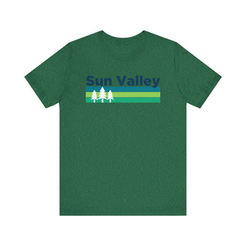 Buy heather-grass-green Sun Valley, Idaho T-Shirt - Unisex Sun Valley Shirt
