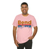 Bend, Oregon Shirt - Mountain Sunset Unisex Bend T-Shirt
