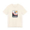 Colorado T-Shirt Retro - Adult Unisex Snow Ski Jump Colorado T Shirt
