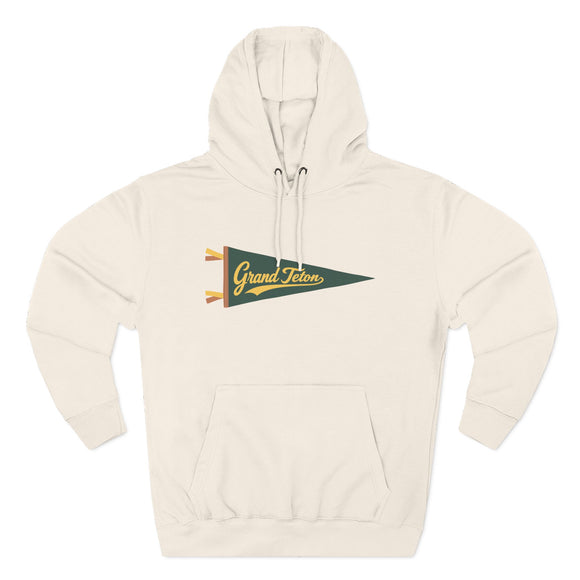 Premium Grand Teton National Park Fleece Hoodie