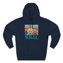 Vail, Colorado Hoodie - Retro Mountain Unisex Sweatshirt-7