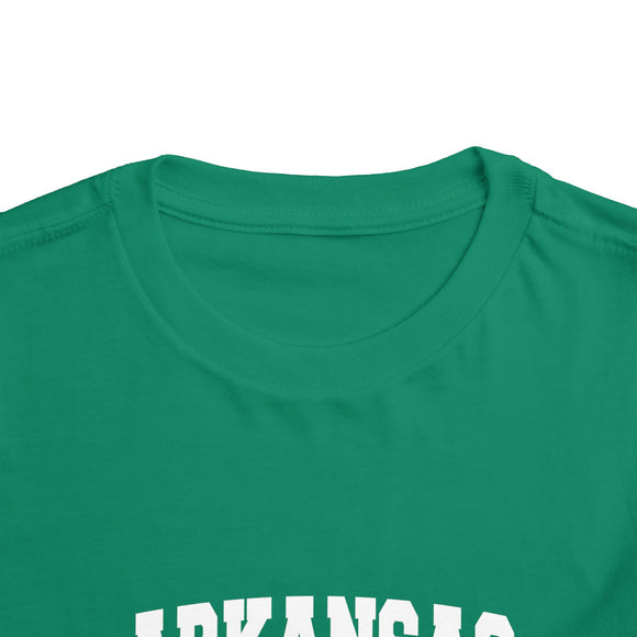 Arkansas Toddler Graphic Tee - Kids Arkansas Vacation Shirt
