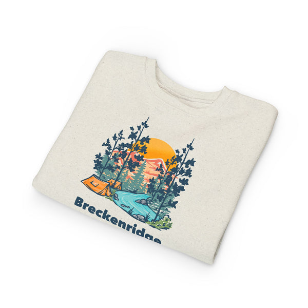 Breckenridge, Colorado Toddler Sweatshirt - Breckenridge Toddler Crewneck Sweatshirt