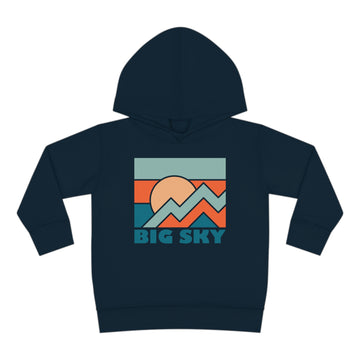 Buy navy Big Sky, Montana Toddler Hoodie - Unisex Big Sky Toddler Sweatshirt