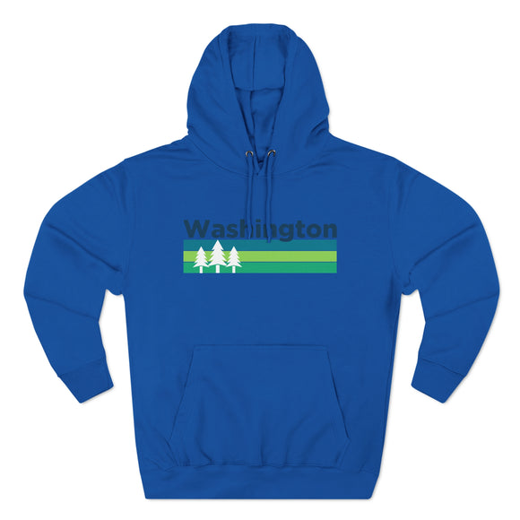Premium Washington Hoodie - Retro Unisex Sweatshirt