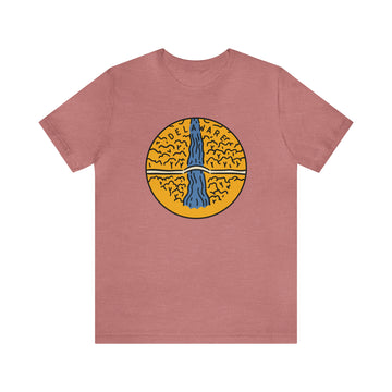 Buy heather-mauve Delaware T-Shirt - Unisex Delaware Shirt