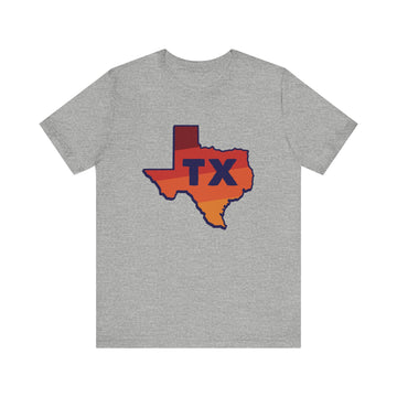 Texas T-Shirt Retro - Adult Unisex Texas T Shirt - 0