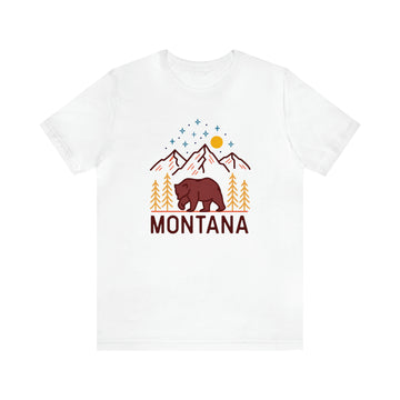 Buy white Montana T-Shirt - Retro Unisex Montana Shirt
