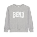 Bend, Oregon Toddler Sweatshirt - Bend Toddler Crewneck Sweatshirt-1
