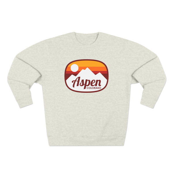 Premium Aspen, Colorado Sweatshirt - Retro Unisex Sweatshirt