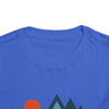 Banff, Canada Toddler T-Shirt - Retro Palm Tree Toddler Banff Shirt