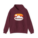 Montana Hoodie - Retro Ombre Unisex Montana Hoodie Sweatshirt-2