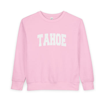 Buy pink Lake Tahoe, California Toddler Sweatshirt - Lake Tahoe Toddler Crewneck Sweatshirt