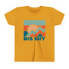 Big Sky, Montana Youth T-Shirt - Kids Big Sky Shirt