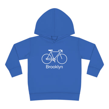 Buy vintage-royal Brooklyn, New York Toddler Hoodie - Bike