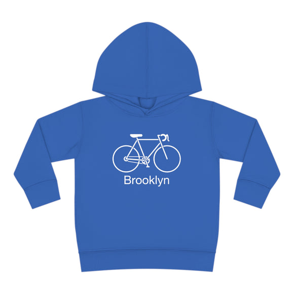 Brooklyn, New York Toddler Hoodie - Bike