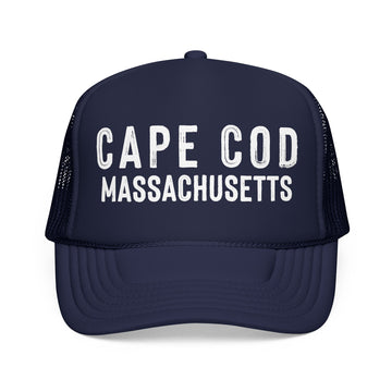 Cape Cod, Massachusetts Trucker Hat - Foam Cape Cod Cap